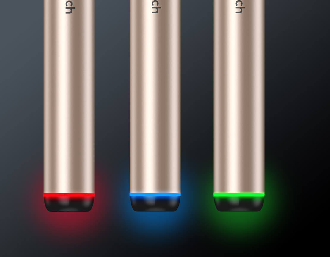Battery indicator for eRoll Slim Vape Pen