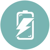 EXCEED ULTRA detachable battery feature icon