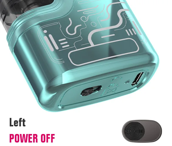 EXCEED ULTRA 3‑in‑1 switch turn off position