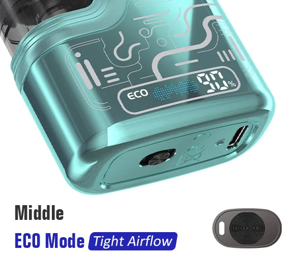EXCEED ULTRA ECO mode for smooth draw