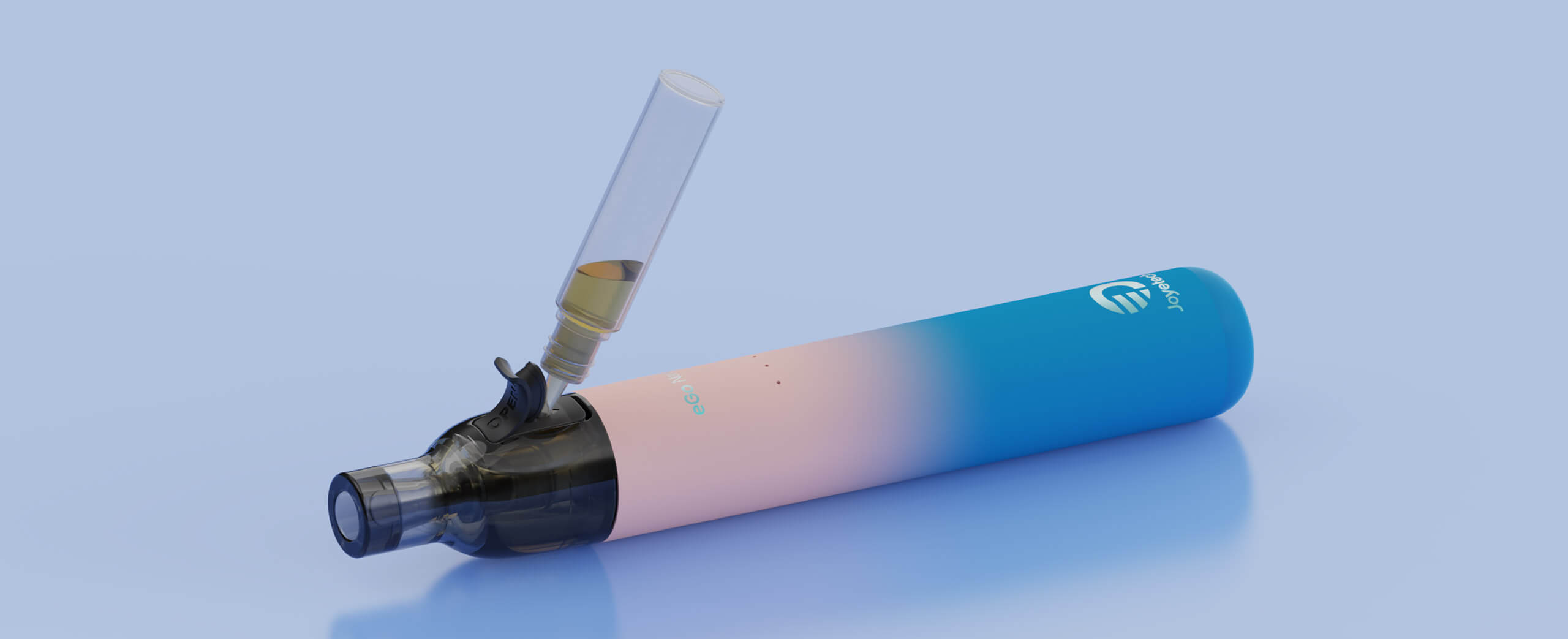 Refill easily from the top—no need to remove the pod. Just open the silicone plug and fill. It's that simple.