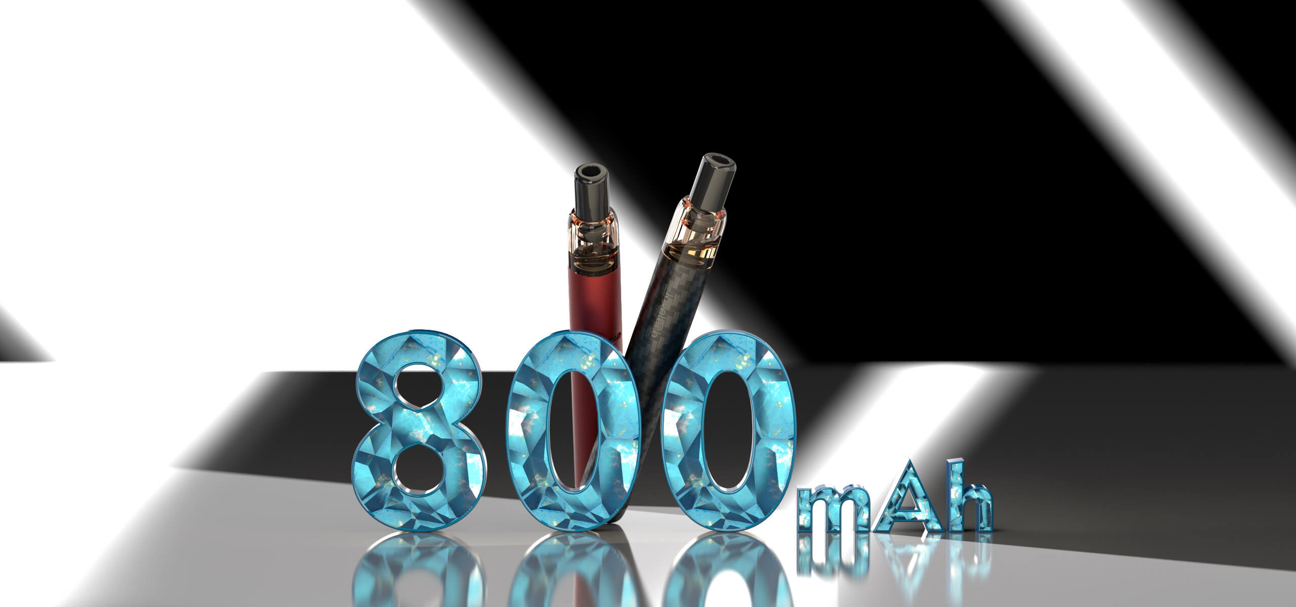 Enjoy uninterrupted satisfaction all day long with eGo Slim’s 800mAh Battery