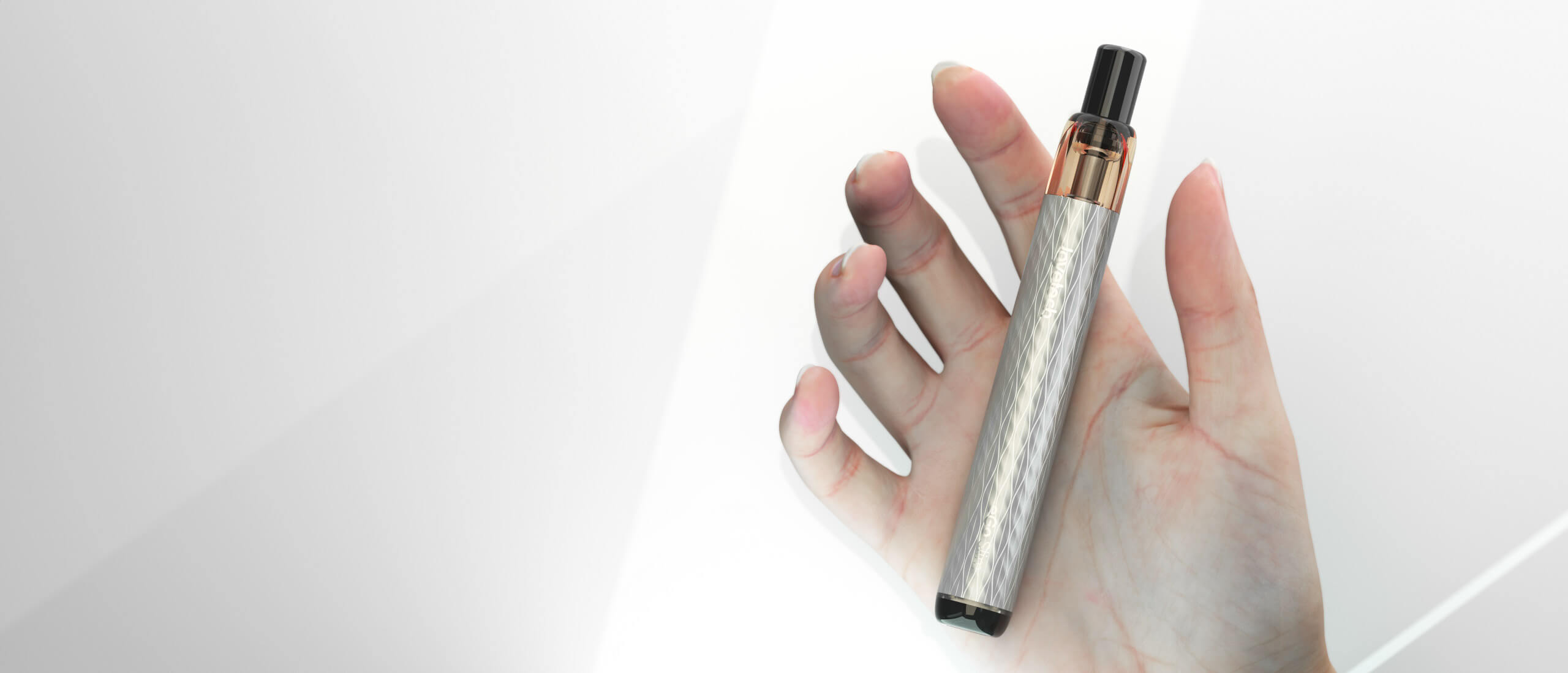 The compact body of the eGo Slim makes it feel effortless whether you're holding it in your hand or slipping it into your pocket.