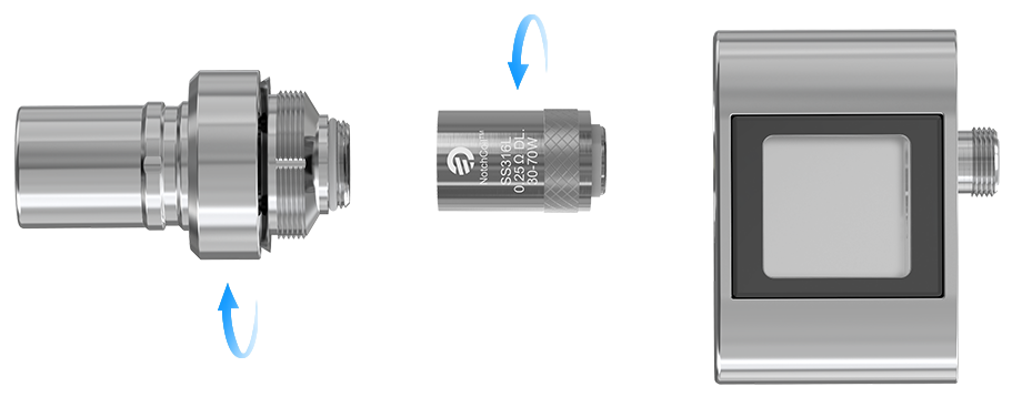 NotchCoil<sup>TM</sup> 0.25ohm DL. Head