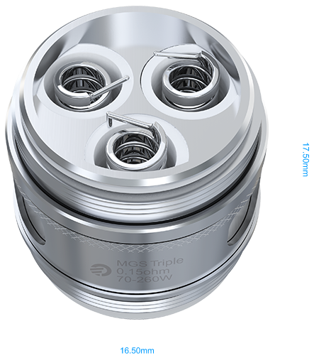 MGS Triple 0.15ohm head