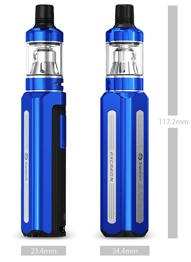 Find the detailed specifications of the EXCEED X kit.